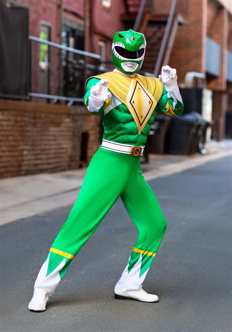 green power ranger suit
